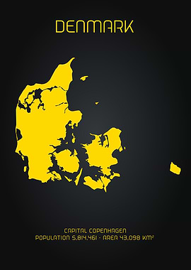 Denmark Map