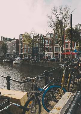 Bikes in the canals