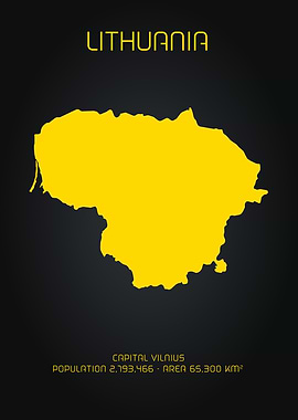Lithuania Map