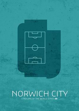 Norwich City Stadium Art