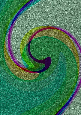 Abstract Glitter Swirls