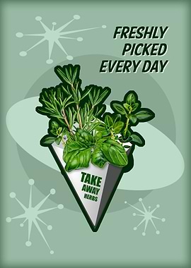 Freshly Picked Herbs