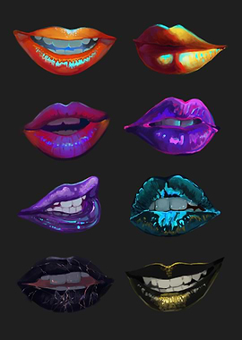 Colorful Lips II