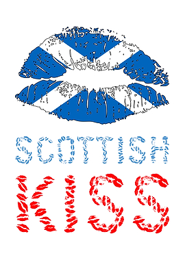 Patriotic Scottish Kiss