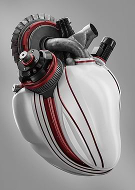 Heart Mech Japan Grey