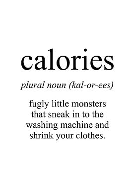 Calories Meaning
