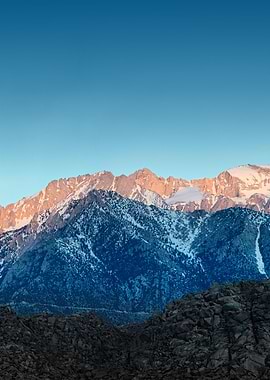 Sierra Mountains Sunrise
