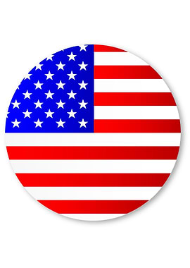 Stars and Stripes Circle