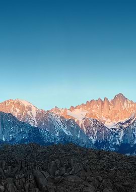 Sierra Mountains Sunrise