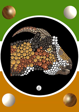 Bouc montagne et ferme