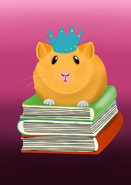Guinea pig with Crown