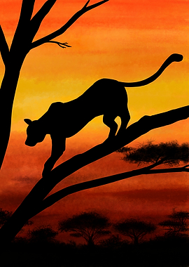 African sunset