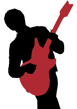Man Playing Guitar