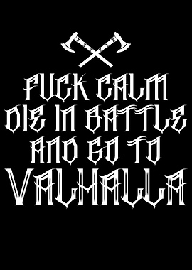 Fuck Calm Viking