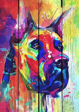 Dog Great Dane Art