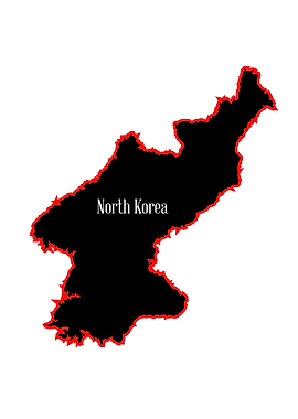 North Korea Silhouette