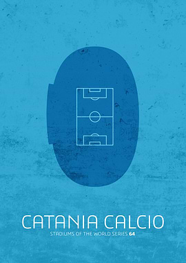 Catania Calcio Stadium Art