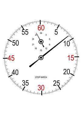 Stop Watch Face