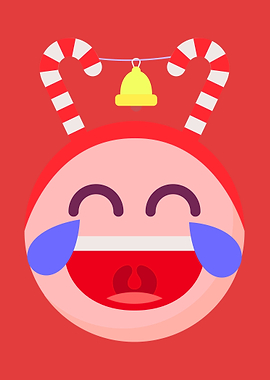 Christmas Cane Candy Emoji