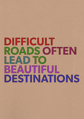 Difficult roads