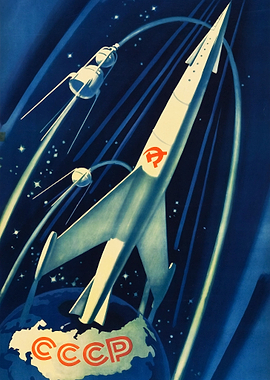 Soviet Space poster