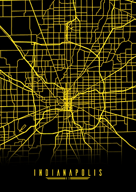Indianapolis City map