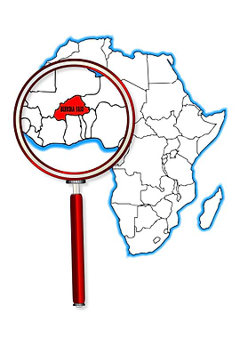 Burkina Faso Map