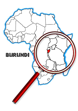 Burundi Map