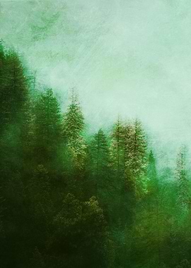 Dreamy Spring Forest