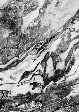 The Black and White Marble