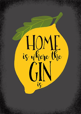 Home is where the gin is