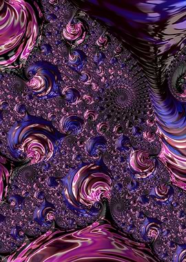Pink and Purple Fractal