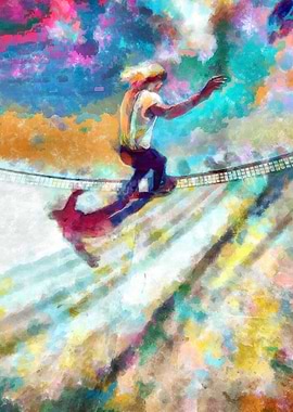 Skateboarding Poster