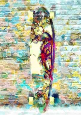 Skateboarding Poster