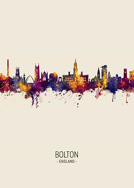 Bolton Skyline England