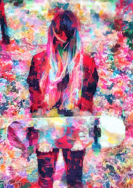 Skateboarding Poster