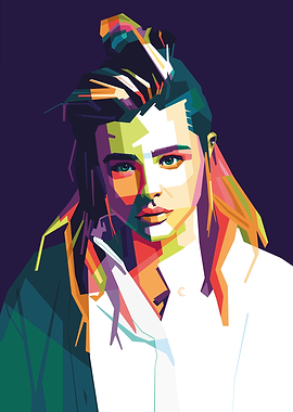 Chloe Moretz Pop Art