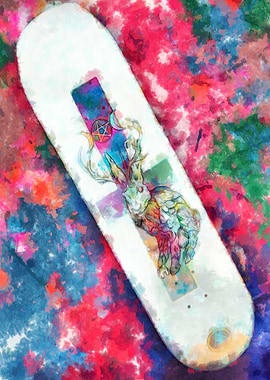 Skateboarding Poster