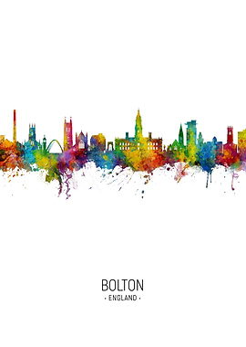 Bolton Skyline England