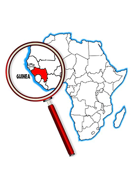 Guinea Map