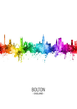 Bolton Skyline England