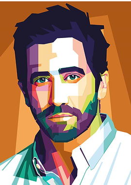 Jake Gyllenhaal Pop Art