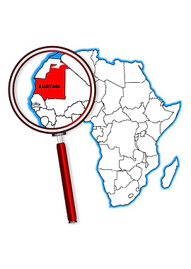 Mauritania Map