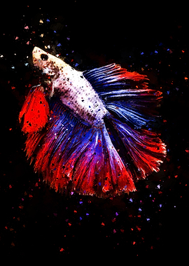 Super Delta Fighting Fish