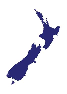 New Zealand Silhouette