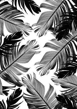 Tropical Banana Leaves 1