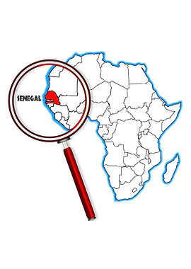 Senegal Map