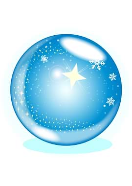 Christmas Star Globe