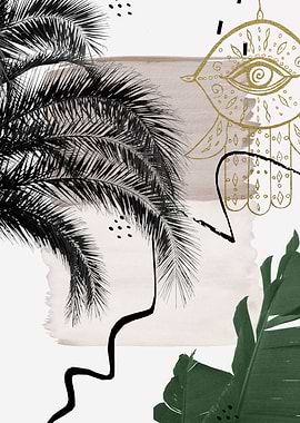 Hamsa Abstract Naturelle 1