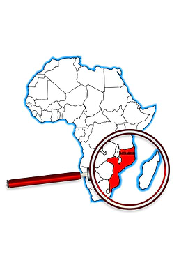 Mozambique Map